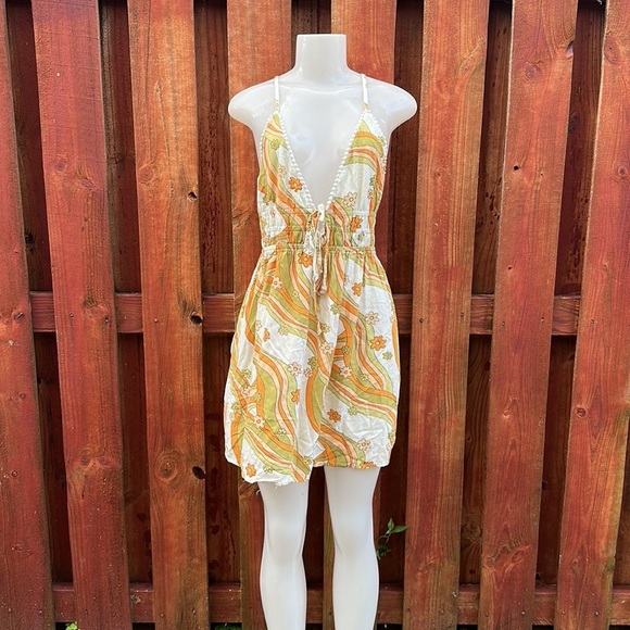 Wild Fable Women's Sleeveless Triangle Cup Fit Flare Dress Size L - Picture 4 of 14